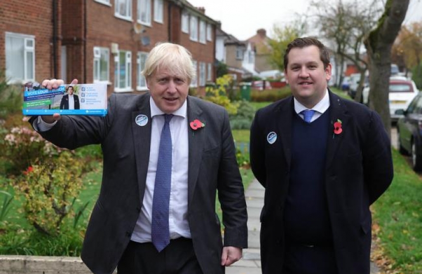 Louie and Boris in Sidcup
