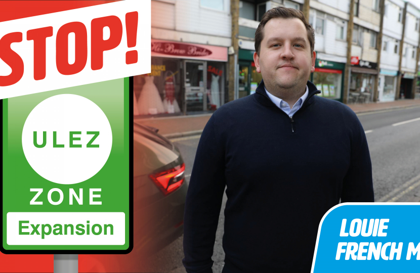Louie French campaigning to stop ULEZ